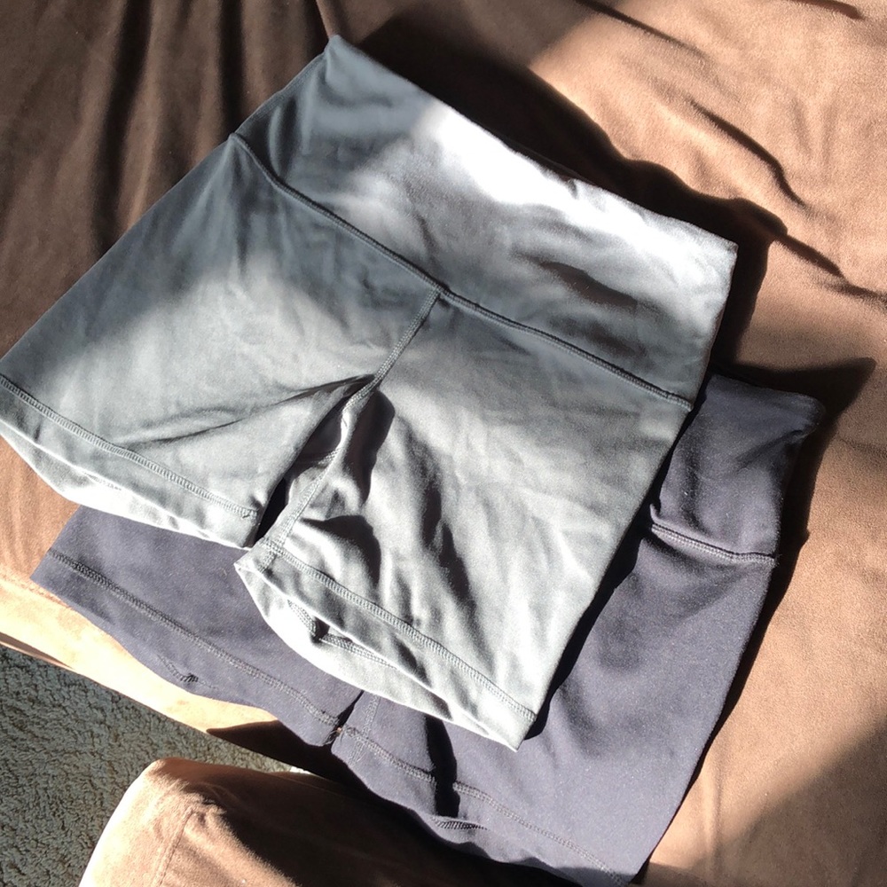 Set of 2 Yoga / Bike Shorts high waisted